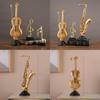 Classic And Violin Saxophone Resin Art Piece For Modern Home And Occasions Gift
