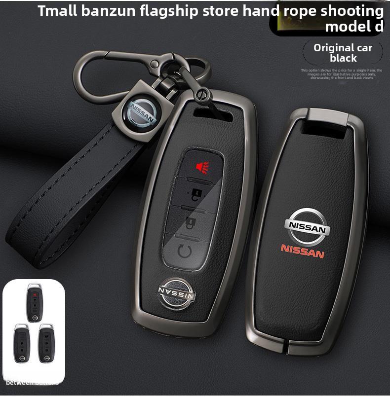 Jgtuh1 2/3 Buttons Car Folding Key Case Cover Shell Fob for Nissan X-Trail Juke F15 Rogue Qashqai J11 Tiida Murano Maxima Quest