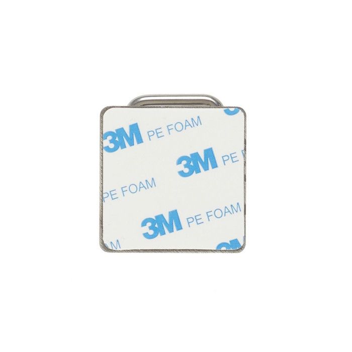 Adhesive Sponge Support "Inox" 4cm Silver