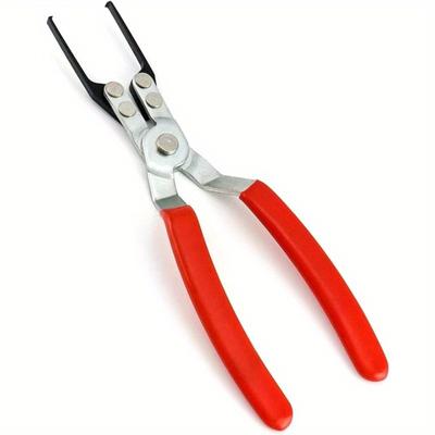 Relay Puller Plier, 9-1/16" Long 3-3/4" Maximum Opening Auto Metal Relay and Fuse Remover Tool
