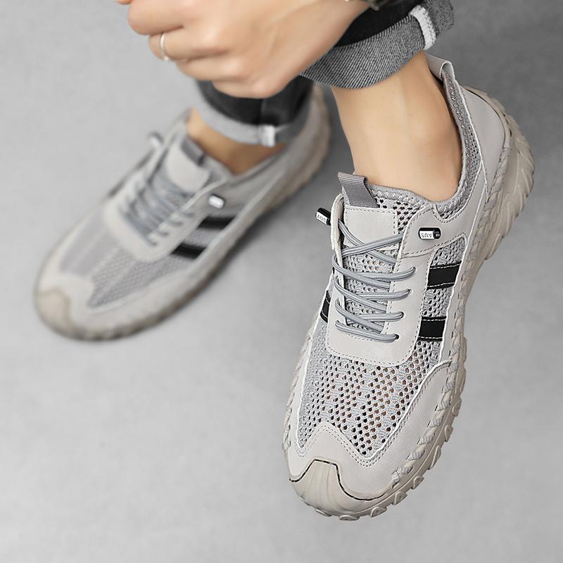 Fashion Leisure breathable comfortable mesh men's new outdoor sandals Oversized sandals Family Fitness Tennis Travel Hiking Sneakers