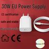 EU Fast Charger PD30W for iPhone 15-17, CE Certified