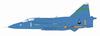 PLATZ/Italeri 1/48 Scale Swedish Air Force JA37 Jaktviggen Blue Peter (Swedish Air Force 75th Anniversary Painted Aircraft) Plastic Model Kit TPA-25