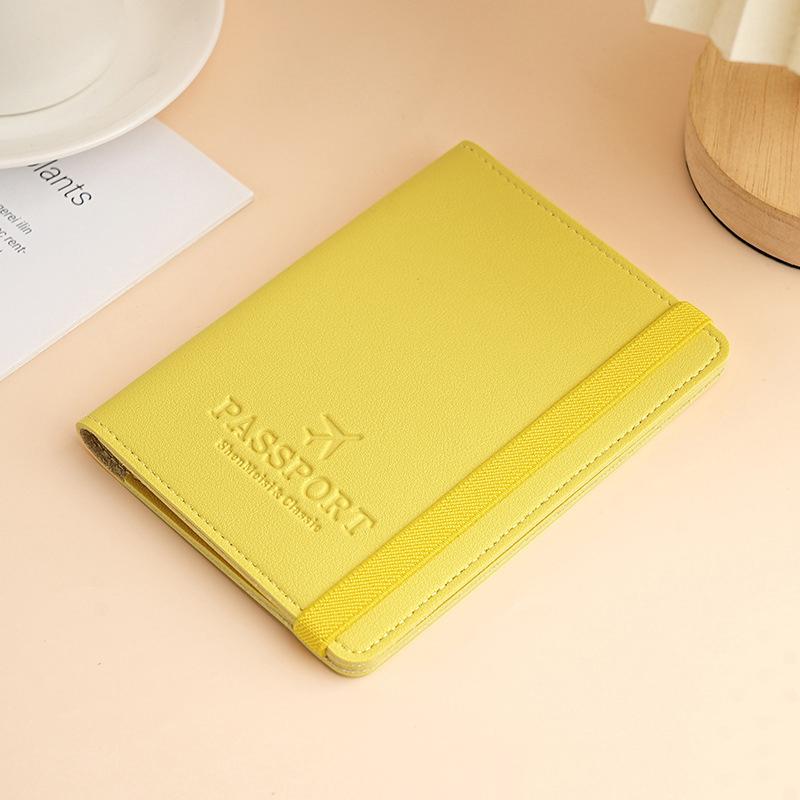 Waterproof Passport Holder Covers Case Travel Pu Leather Credit Card Wallet Cute Passport Book For Women/Men Passport Cover