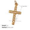 Vintage Cross Pendant Necklace Female Niche Design Hip Hop Fashion Pendant Jewelry Female