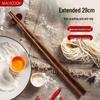 Meichu Natural Wax-Free Wenge Wood Chopsticks (2 Pairs)