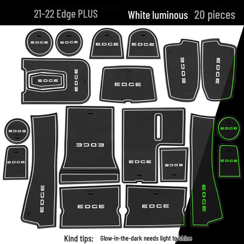 21-22 Edge PLUS Türschlitzmatte & Getränkehalter Innendekoration