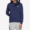 Nike Sportswear Club Fleece Pullover Hoodie Midnight Navy/White Men Tops Blue BV2654-410