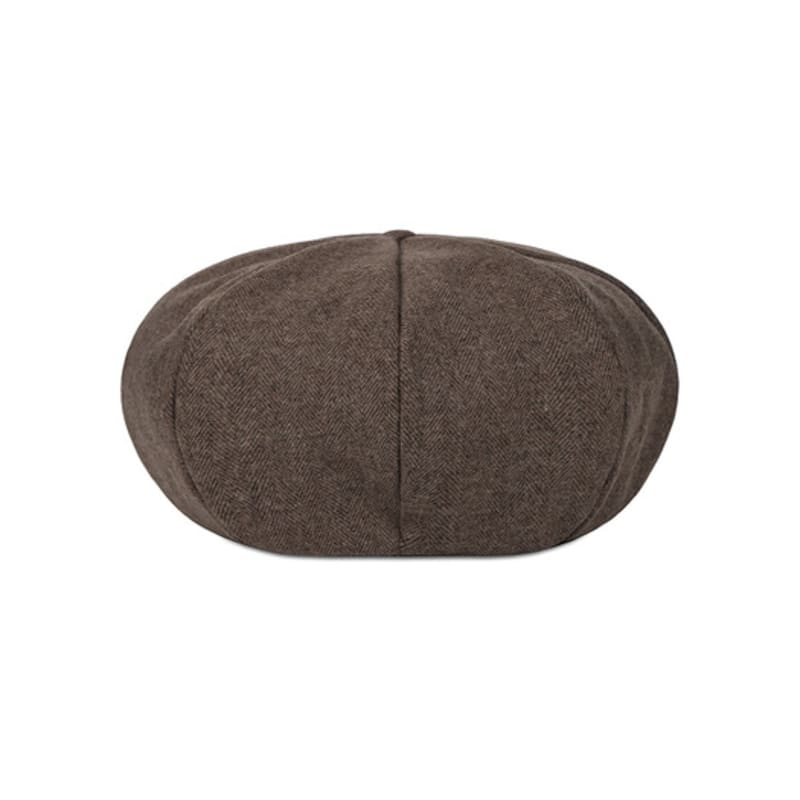 VARZAR VA Studded Octagonal Wool Beret Brown