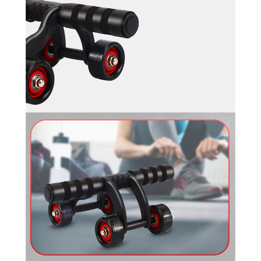 Man Power Roller Abdominal Fitness Bearing Abs Exercise Wheel Gym Equipment