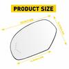 Mirror Glass Heated Driver Side LH For Chevy GMC Sierra Yukon Cadillac 2003-2007