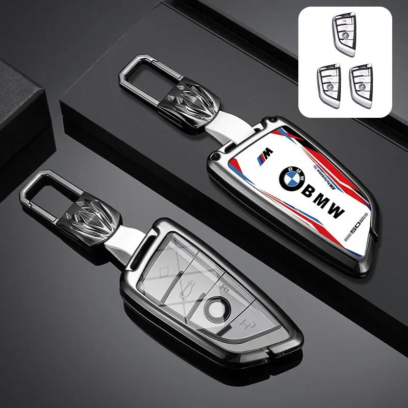 2025 Étui Porte-Clés en Alliage de Zinc pour BMW X1 X3 X4 X5 F15 X6 F16 G30 Série 7 F48 F39 520 525 f30 118i 218i 320i G11 Ac