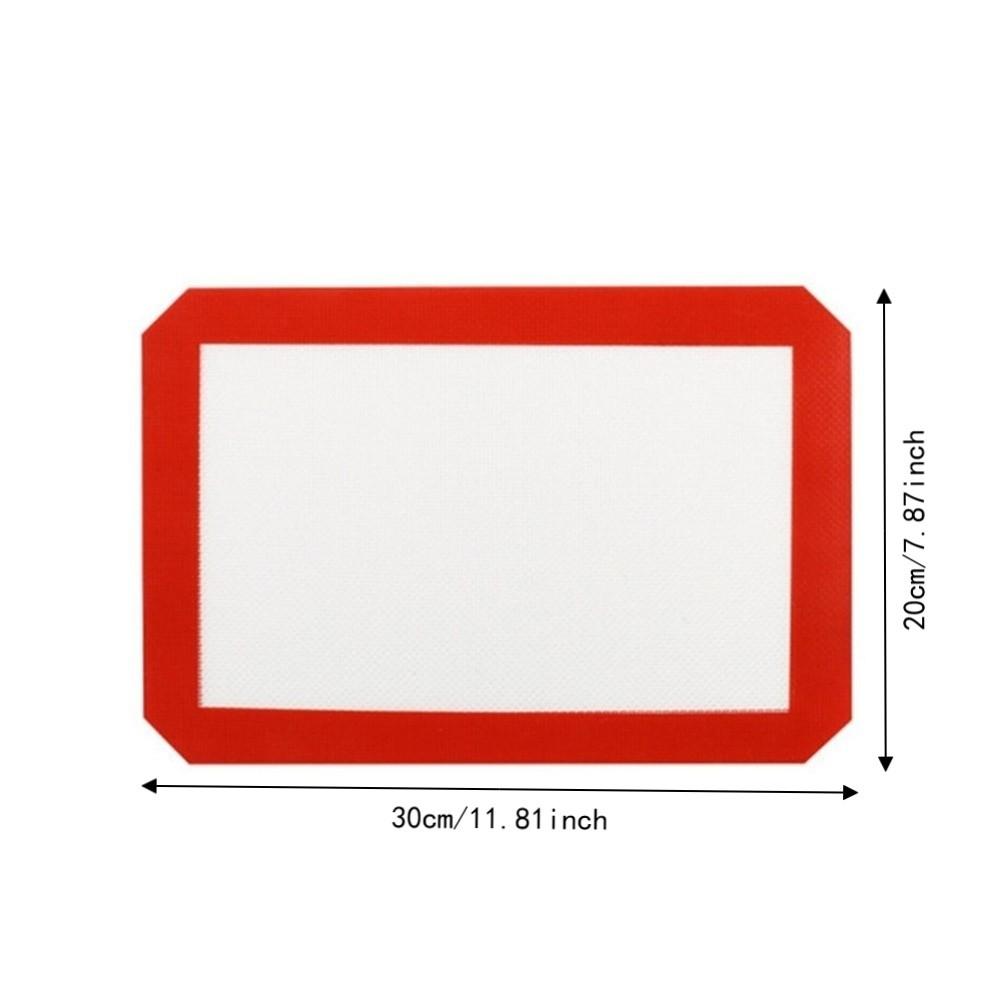 Silicone Fiberglass Dough Kneading Mat Heat Resistant Pastry Rolling Mat Macaron Baking Mat Baking