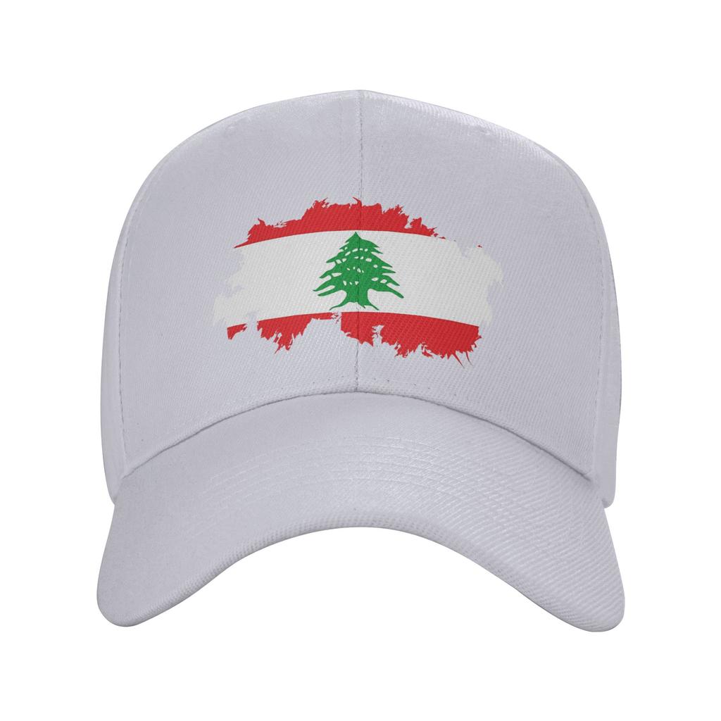 Lebanon Flag Sun Baseball Cap Summer UnisexTeens  Print Trucker Hat Breathable Vintage Hiking Fishing Baseball Caps