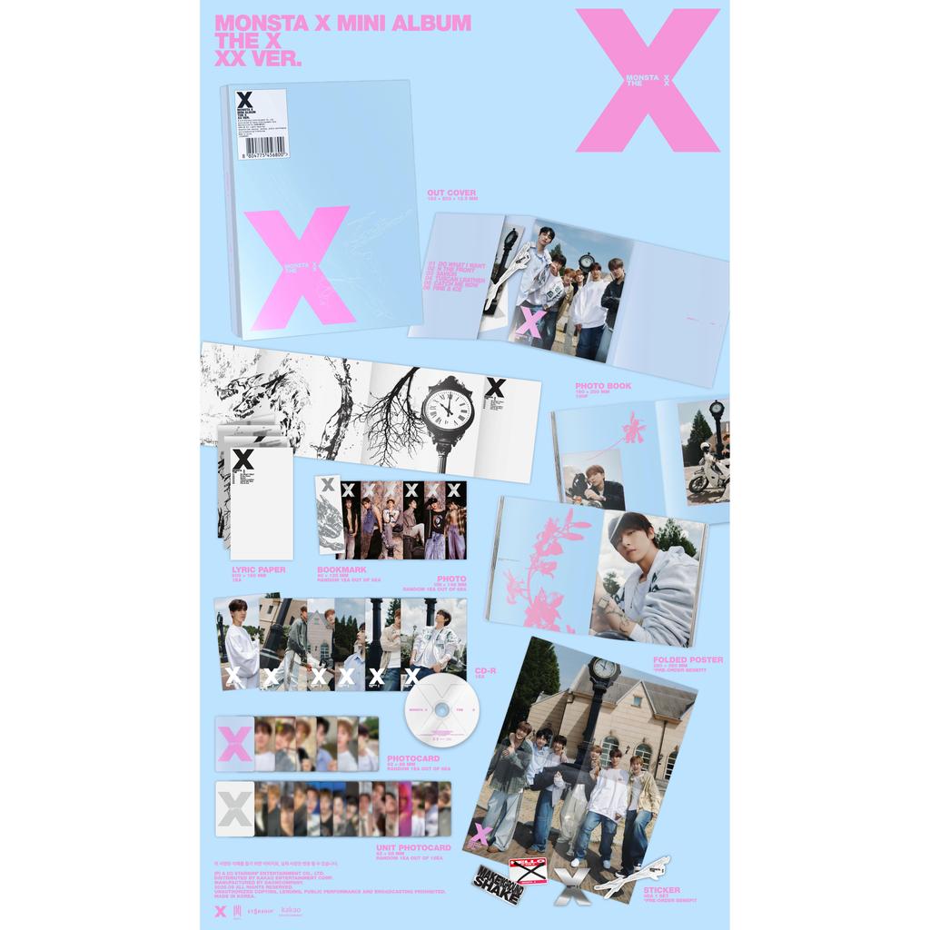 [Vorbestellung] MONSTA X 13. Mini-Album [THE X] (+Online-Vorteil)
