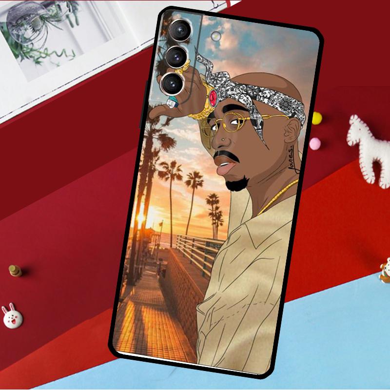 

2Pac Hip Hop Singer Funda For Samsung Galaxy S26 Ultra S24 S22 S23 S25 Plus S20 S21 FE S9 S10 S25 FE Phone Case Galaxy S25Ultra