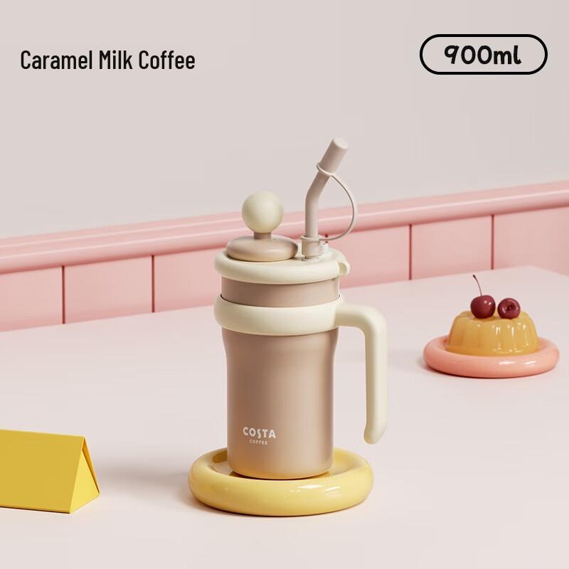 COSTA Jumbo Caramel Tumbler