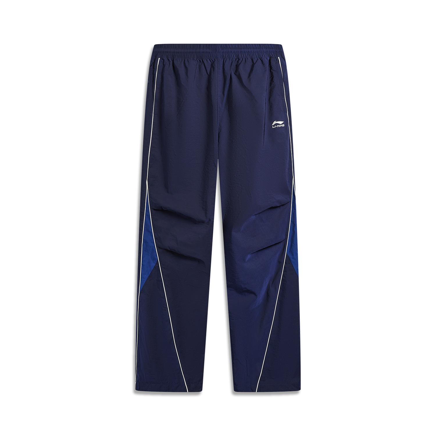 Li Ning Спортивный образ жизни Серия Логотип Линия Спортивные повседневные брюки Мужские брюки AYKW357-3 S