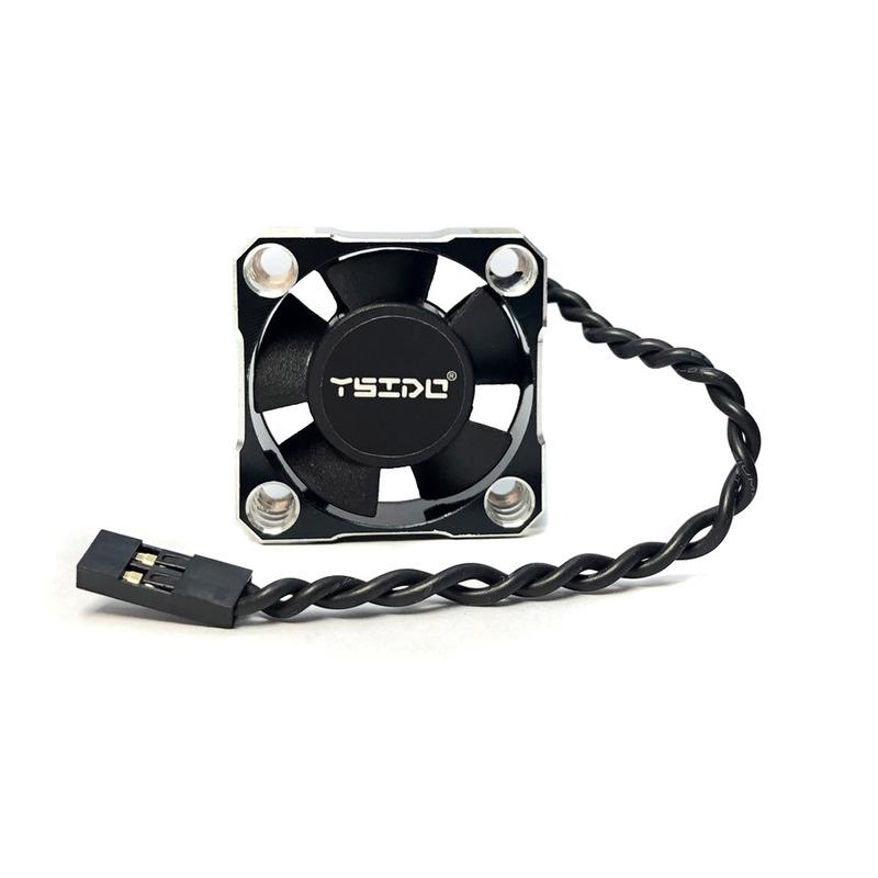 YSIDO 25000RPM Metal Cooling Fan Heat Dissipation for Wltoys Traxxas Hobbywing 1/10 1/12 3650 540 550 3660 Motor RC Car