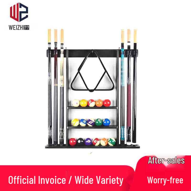 Wooden Pool Cue Stand