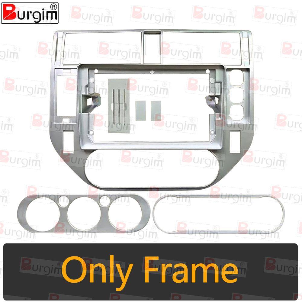 Car Radio Fascias Frame For Ford Kuga 2008-2013 9 inch 2DIN Carplay Stereo Panel 16PIN Harness Wire Power Cord Cable Canbus Box