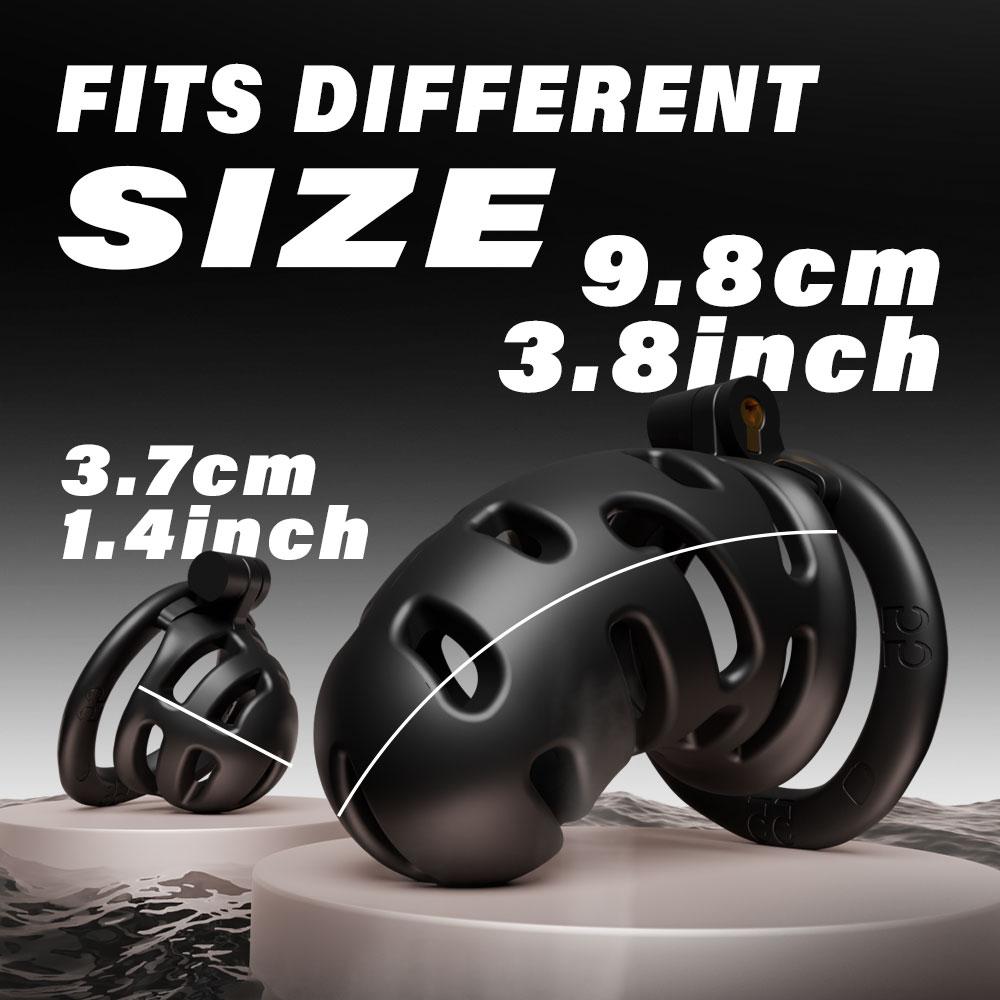 Chastity Cage Male Sex Toy Penis Restraint Set Male Penis Erection Control Device Male Chastity Lock Transgender Disguise