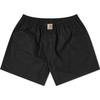 Carhartt WIP Elastic Logo Straight Leg Casual Shorts Unisex Shorts Black I032355-89-XX