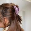 Acetat-Klammer aus der Serie Pink Girl's Heart, Exquisite Rosa Haifischblumen-Künstler-Klammer für Frau Kind