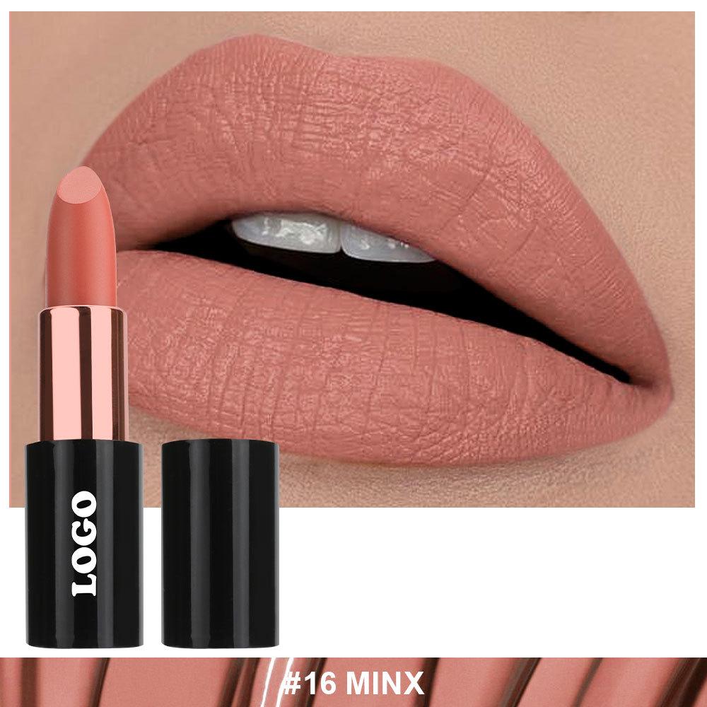 

Waterproof and Non-Transfer Matte Lipstick: Long-lasting, No-Fade, No-Stick Formula.