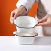 4PCS Heat-resistant Lasagna Baking Pan with Handle Rice Bowl Steamed Egg Bowl  Dessert