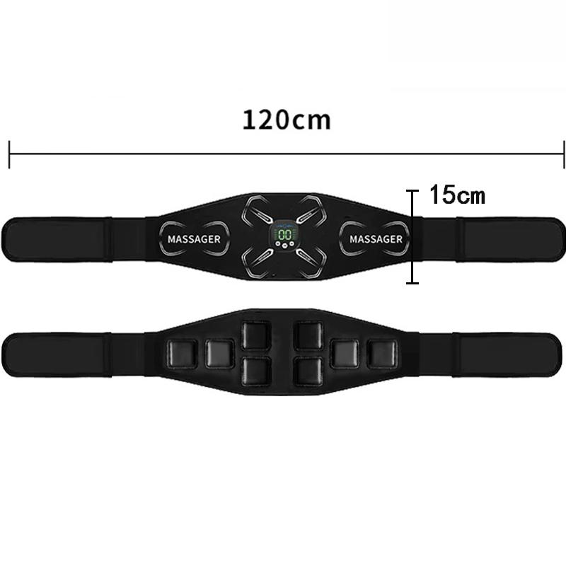 Bauchmassager Taille Muskelstraffer Bauchstraffungsgürtel Bauchmuskeltrainer Heimfitness Massagematten