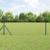 vidaXL Hexagonal Fence Grey 0.6x50 M Steel 3352842