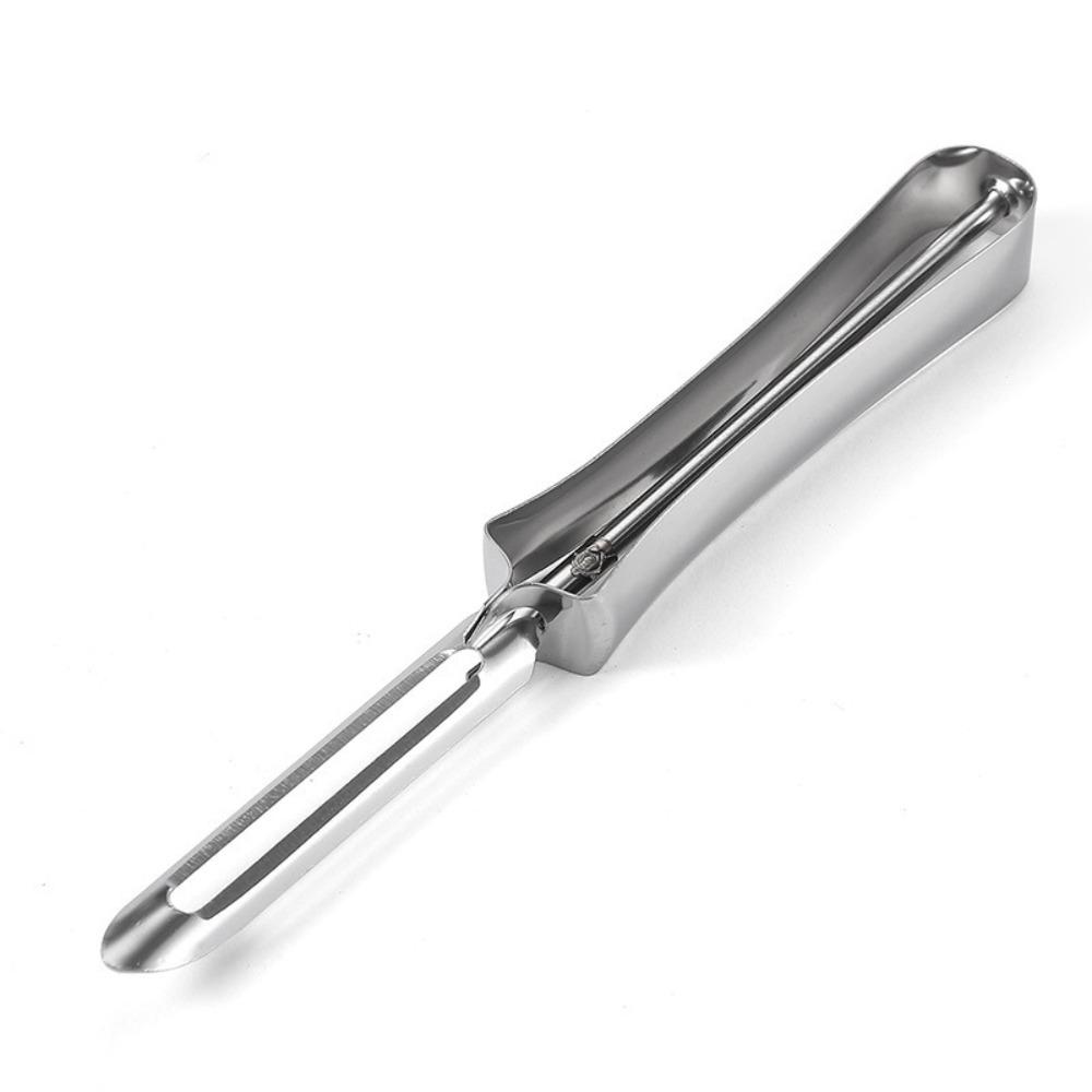 Scharfer Obstschäler Edelstahl Kartoffelschäler Vielseitige Gemüsereibe Küchenschälwerkzeug