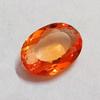 Certified Natural Oval Brilliant Cut Sapphire Orange 12.80 Ct Stunning Gemstone