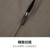 Solid color casual stand up collar windproof jacket 22235M0722