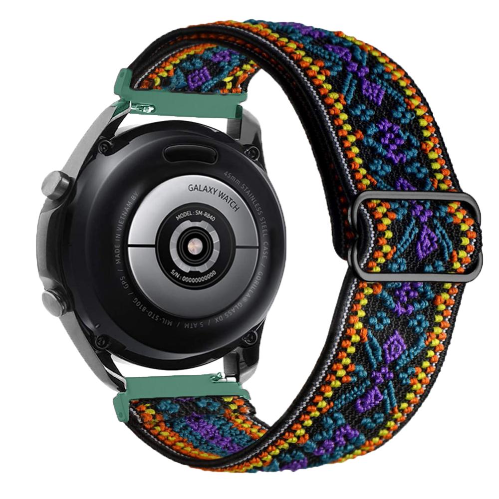20mm 22mm Armbänder Für Samsung Galaxy Watch 7/6/5 pro/4/classic/Active 2/Gear S3 Verstellbares Nylon-Armband Huawei GT 2/4/3 Pro Band