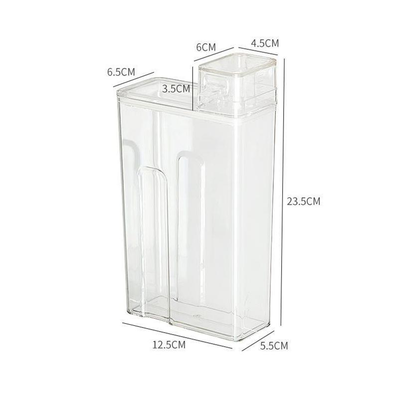 

ПЭТ Коробка для хранения хлопьев Прозрачный диспенсер для хлопьев Бочка для риса Герметичный органайзер для зерна Контейнеры для хранения продуктов Кухонные банки для орехов