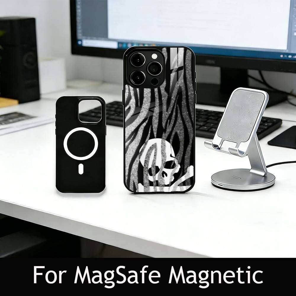 p-Zebra print Phone Case For iPhone17,16,15,14,13,12,11 Plus,Pro Magnetic For Magsafe Wireless Charging