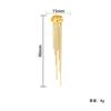 Long Chain Tassel Ear Cuff Stainless Steel No Piercing Ear Wrap Elegant Ear Clip  Charms Jewelry