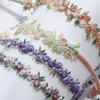 Elastic Floral Bra Straps Removable Lingerie Strap Belt Soft Shoulder Straps  Wedding Party Dress