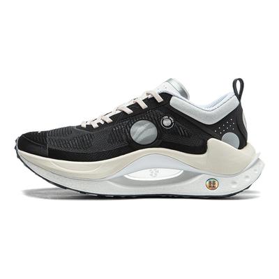 Li Ning Absolute Shadow CRC Trendige Bequeme Langlebige Leichte Low-Top Freizeit-Laufschuhe Herren Sneaker Schwarz AZGT017-11