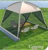 Portable Outdoor Mesh Gazebo: Large Sunshade Tent with Mosquito Net for Beach or Camping