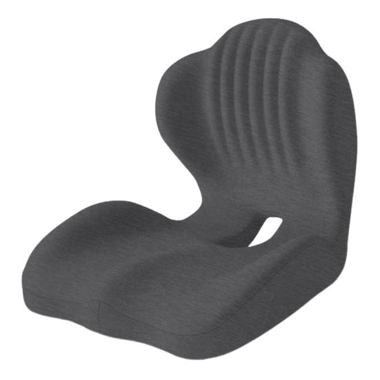 Memory Foam Seat Cushion with Back Support Ergonomic Lumbar Support Soft Touch Stress Relief L-shaped Chair Cushion