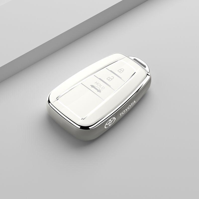 Keyless Entry New TPU Car Key Case Cover Key Protected Bag For Toyota Prius Camry Corolla CHR C-HR RAV4 Land Cruiser Prado Altis
