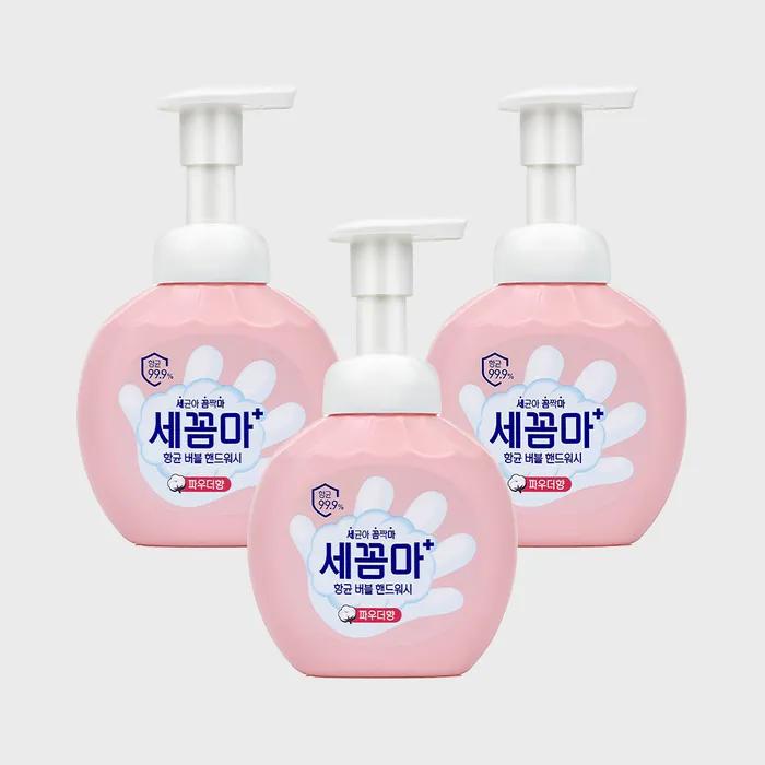 On the Body_On the Body Sekkomma Bubble Antibacterial Hand Wash 250ml Powder x 3