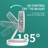Faltfächer 3-Gang-Wind Desktop Outdoor Tragbarer Ventilator Sommer Mückenabwehr Aromatherapie Kühlung USB Ventilator