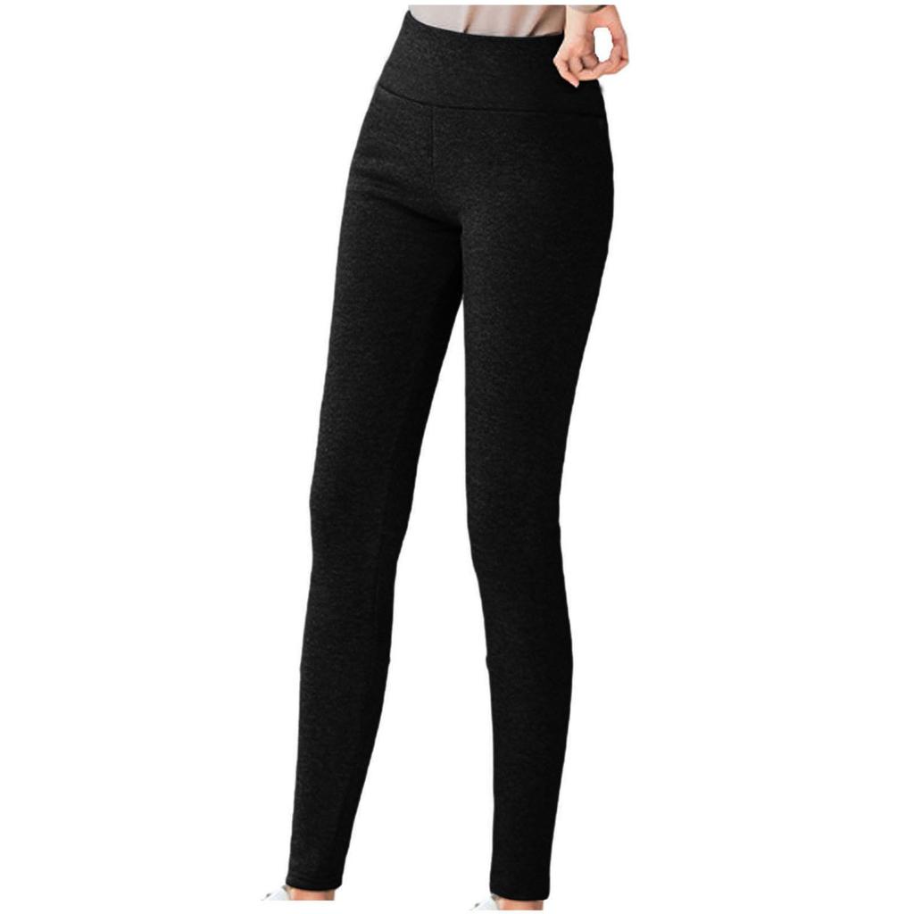 Warm Casual Winter Pants, Soft Clouds Fleece Leggings Women Winter Leggings