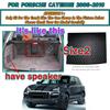 3D Surrounding Design Car Trunk Mat For Porsche Cayenne 2006 2007 2008 2009 2010 Cargo Liner Carpet Interior Accessories Cover