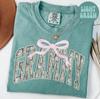 Grammy Comfort Colors Shirt, Camo Bow Grandma Shirt, Mothers Day Gifts, New Grandma Tshirt, Tee