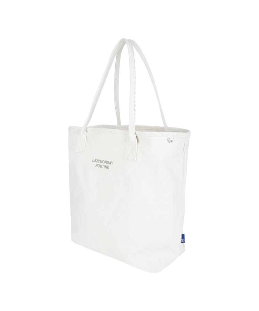 Lmr Daily Canvas Shoulder Bag Ivory